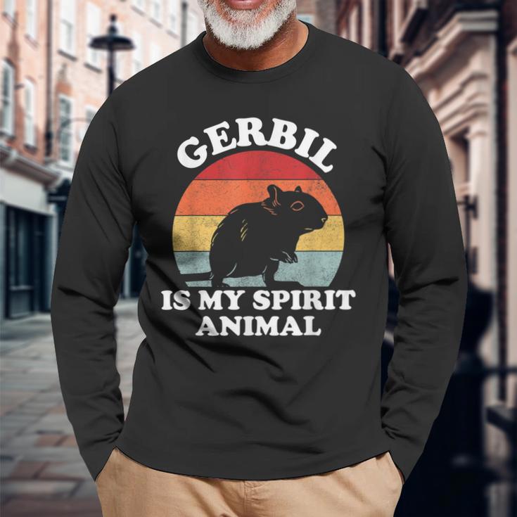 Rennmaus Ist Mein Geistertier Süßer Tierliebhaber Langarmshirts Geschenke für alte Männer