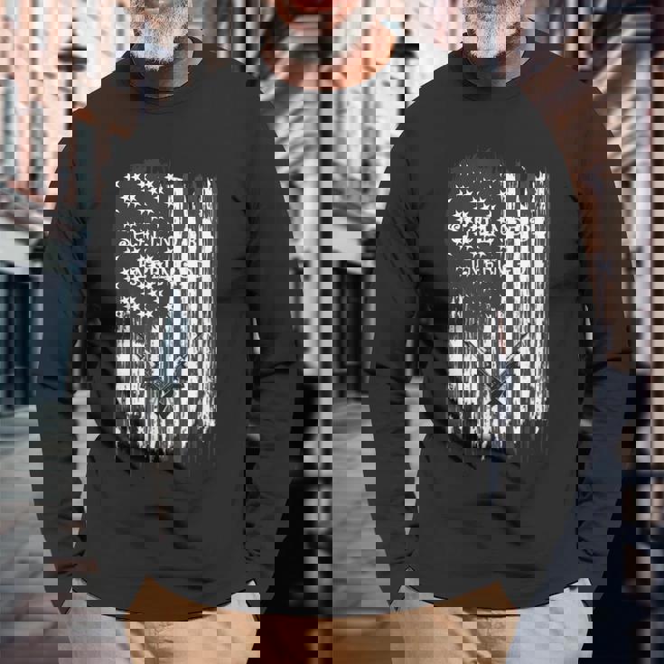 Second Amendment 2A Shall Not Be Infringed Long Sleeve T-Shirt | Seseable CA