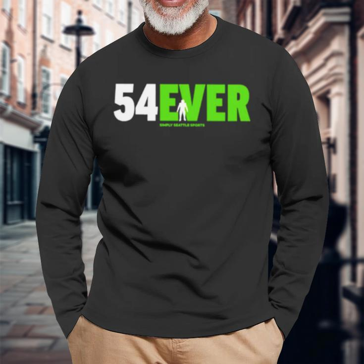 Simply Seattle 54 Forever Simply Seattle Sports Long Sleeve T-Shirt T-Shirt Gifts for Old Men