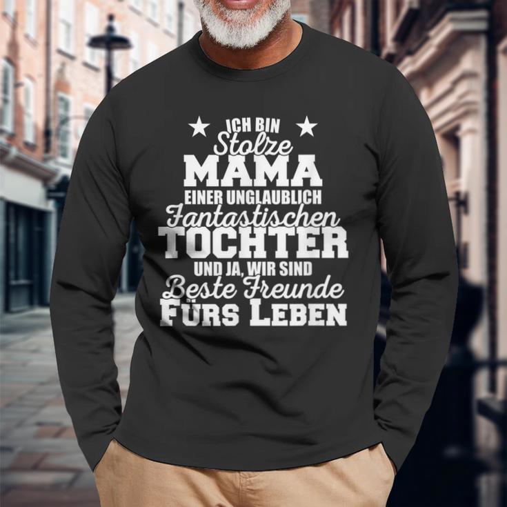 Stolze Mama Einer Unglaublich Fantastischen Tochter Mutter Langarmshirts Geschenke für alte Männer