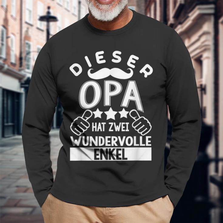 Stolzer Opa Enkel Für Großvater Und Opi Langarmshirts Geschenke für alte Männer