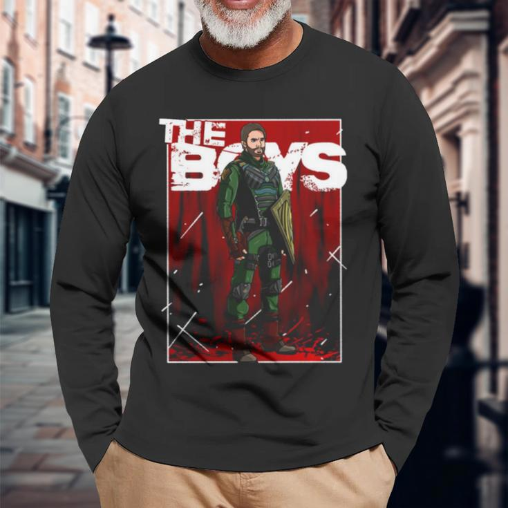 Strong Man Soldier Boy The Boys Long Sleeve T-Shirt T-Shirt Gifts for Old Men