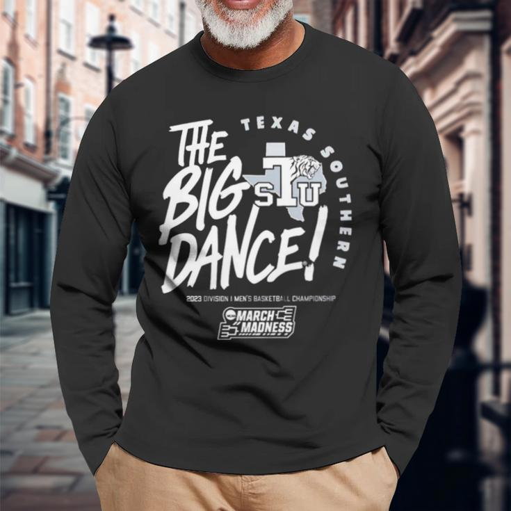 Texas Southern The Big Dance March Madness 2023 Division Men’S Basketball Championship Long Sleeve T-Shirt T-Shirt Gifts for Old Men