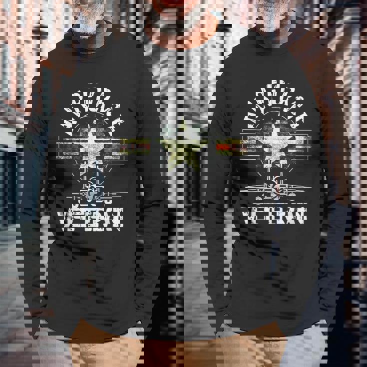 Air Force Veteran With Vintage Roundel Grunge T-Shirt Air Force Veteran With Vintage Roundel Grunge T-Shirt