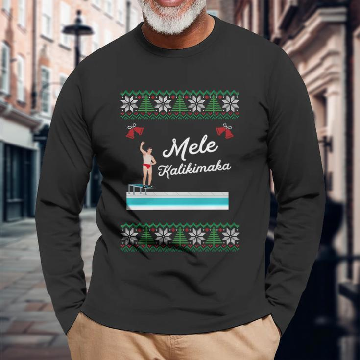 Vacation Ugly Christmas Cool For And Sweater Long Sleeve T-Shirt Gifts for Old Men