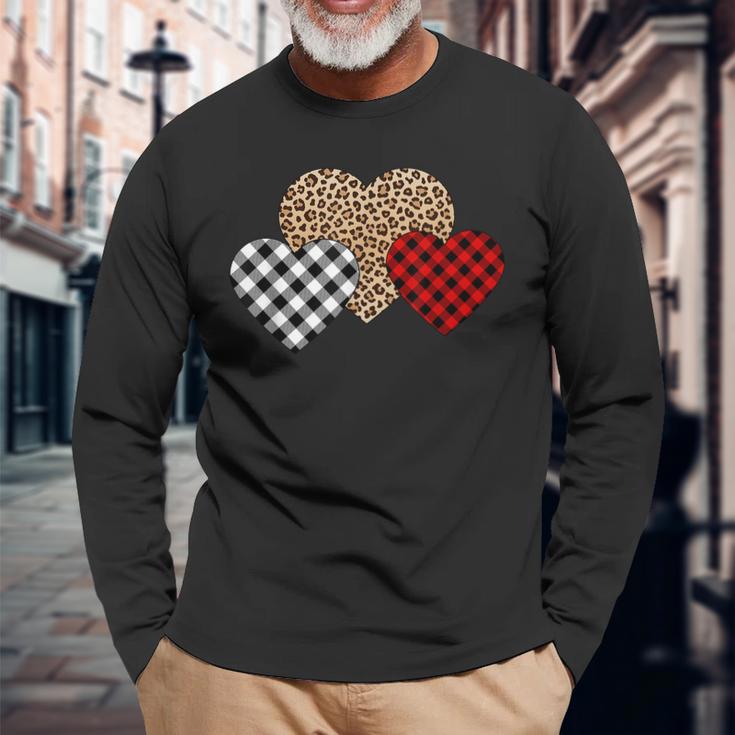 https://i2.cloudfable.net/styles/735x735/119.111/Black/valentine-three-hearts-leopard-buffalo-plaid-valentines-day-long-shirt-20230207110717-yg4x4z3h.jpg