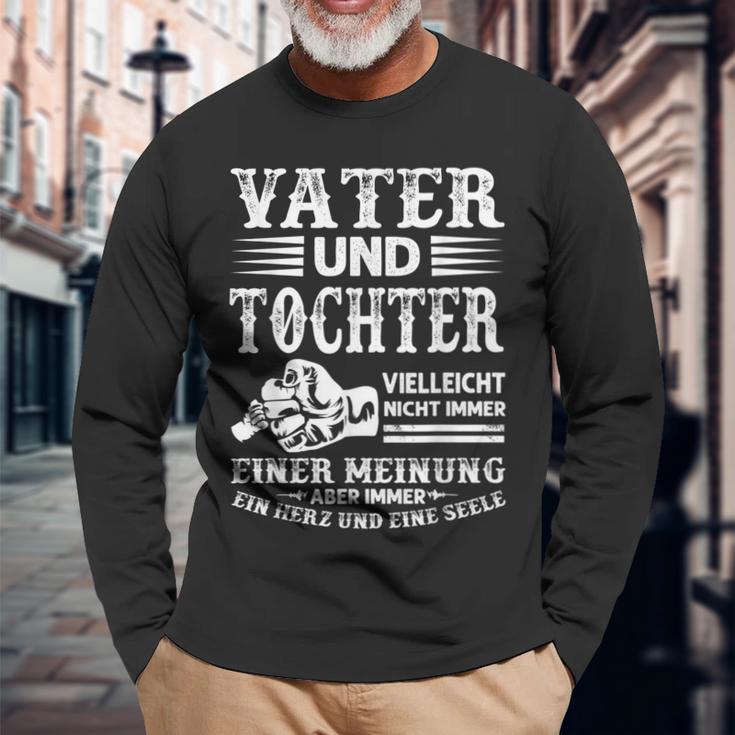 Vater Und Tochter Dad Partnerlook Vatertag Geschenk Langarmshirts Geschenke für alte Männer