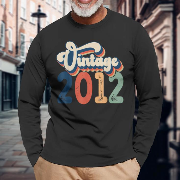 Vintage 2012 Limited Edition 11. Geburtstags-Langarmshirts für 11-Jährige Geschenke für alte Männer