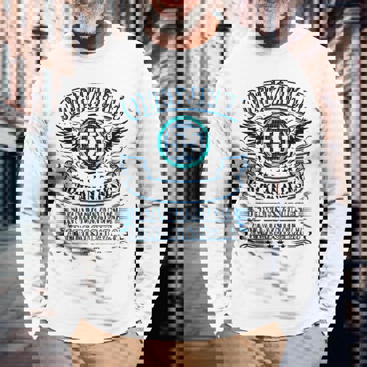55 Geburtstag Lustig Offiziell 55 Ich Kann AllesSchatz Langarmshirts Geschenke für alte Männer