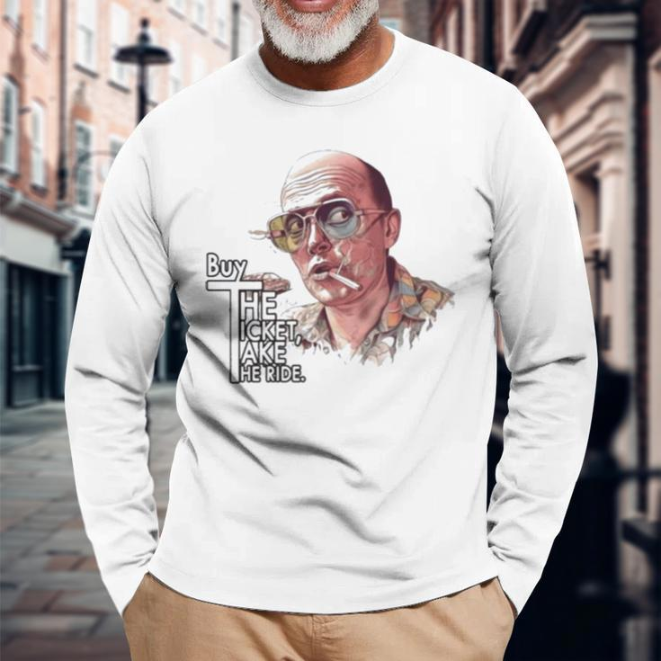 Buy The Ticket The Ride Long Sleeve T-Shirt Gifts for Old Men