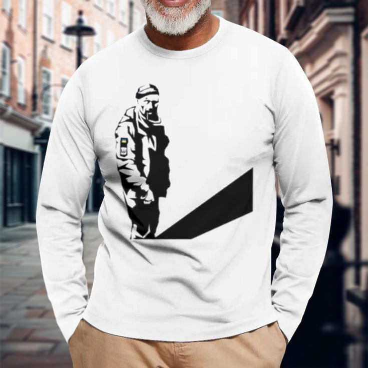 Hero Of Ukraine Oleksandr Matsiyevsky Long Sleeve T-Shirt T-Shirt Gifts for Old Men