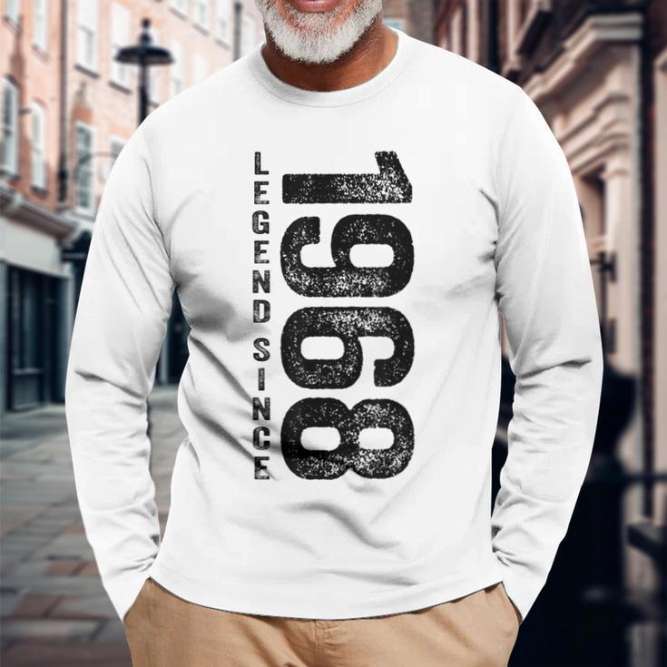 Legend Since 1968 Geburtstag Geschenke Legendär Seit 1968 Langarmshirts Geschenke für alte Männer