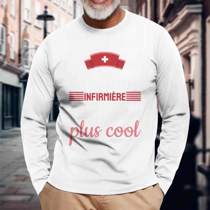 Maman Infirmière Cadeau Long Sleeve T-Shirt Geschenke für alte Männer