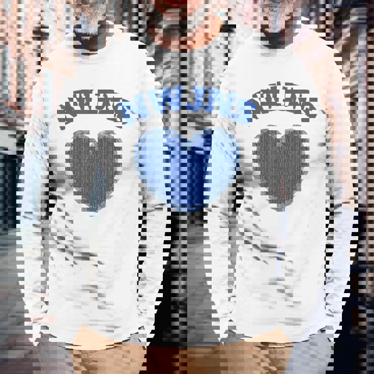 Newjeans Kpop New Jeans Kpop Newjeans K-Pop New Jeans K-Pop Long Sleeve T-Shirt Gifts for Old Men