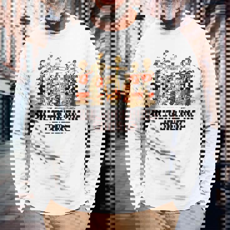 Philadelphia Criers Long Sleeve T-Shirt Gifts for Old Men