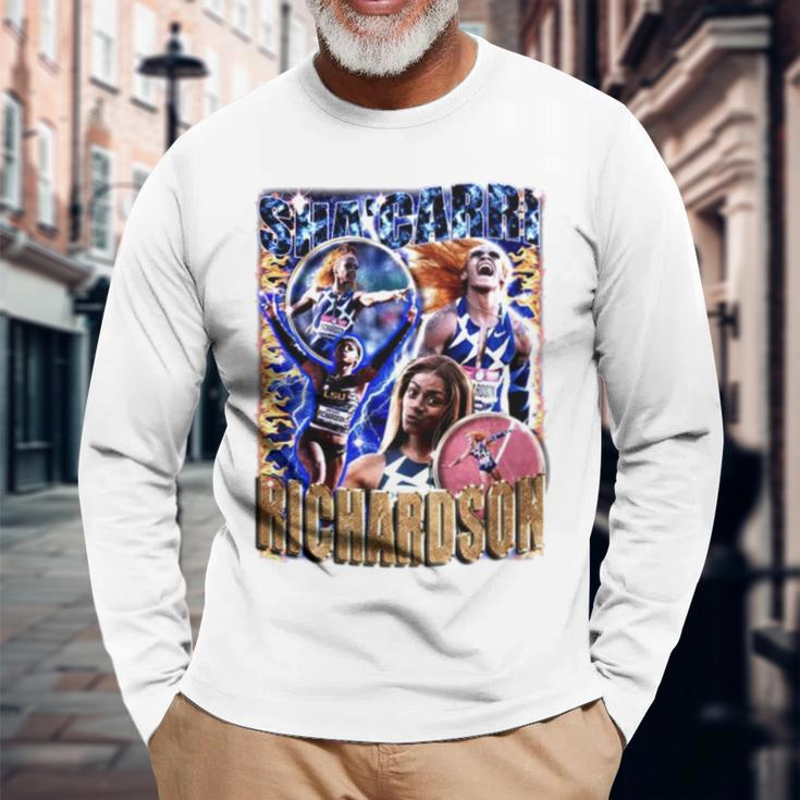Sha’Carri Richardson Long Sleeve T-Shirt Gifts for Old Men