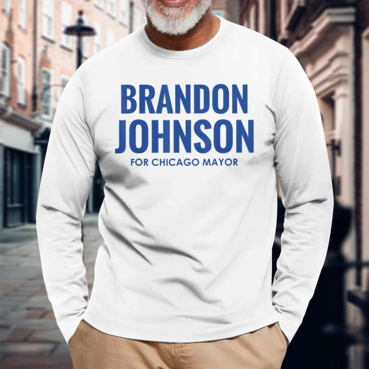 Brandon Johnson For Mayor Long Sleeve Shirt