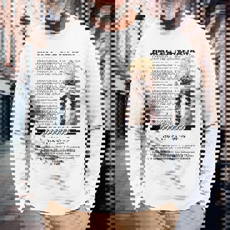 White Ver Mikaela Hyakuya Seraph Of The End Long Sleeve T-Shirt Gifts for Old Men