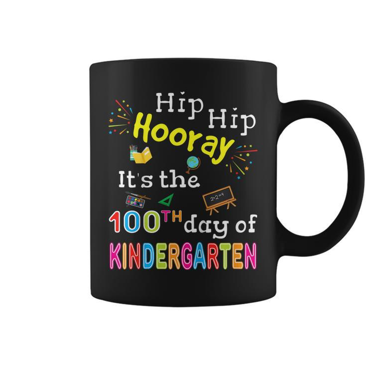 100 Days Of School Shirt For Kids Boys Kindergarten Teacher Coffee Mug