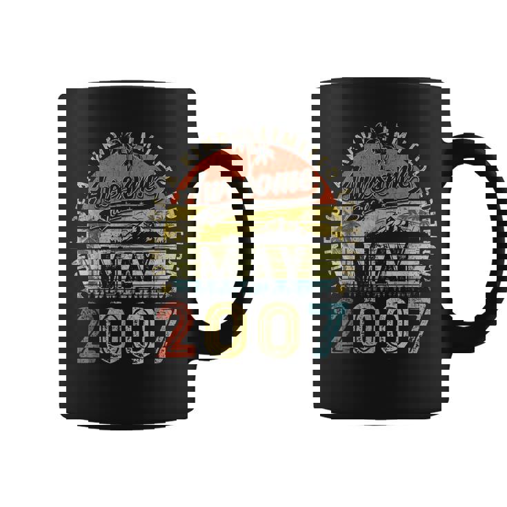 16 Year Old Awesome Since May 2007 16Th Birthday  Coffee Mug