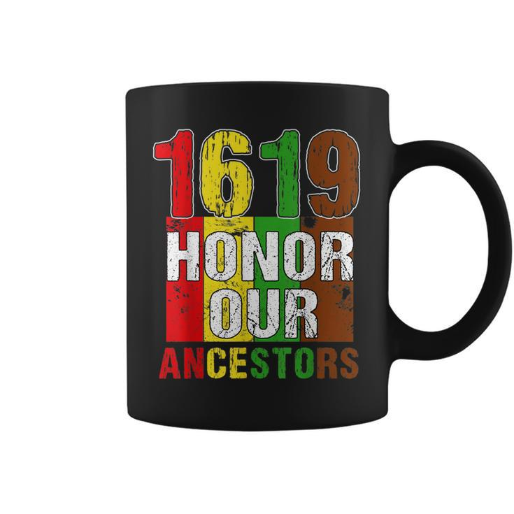 1619 Our Ancestors Project Black History Month Kwanzaa Coffee Mug