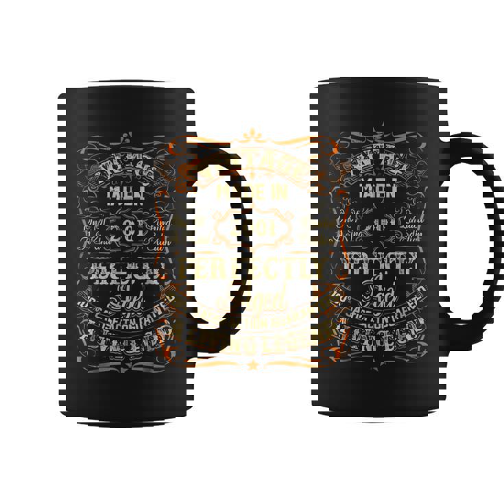 17Th Birthday Made In 2001 Vintage 17 Years Old Gift Coffee Mug