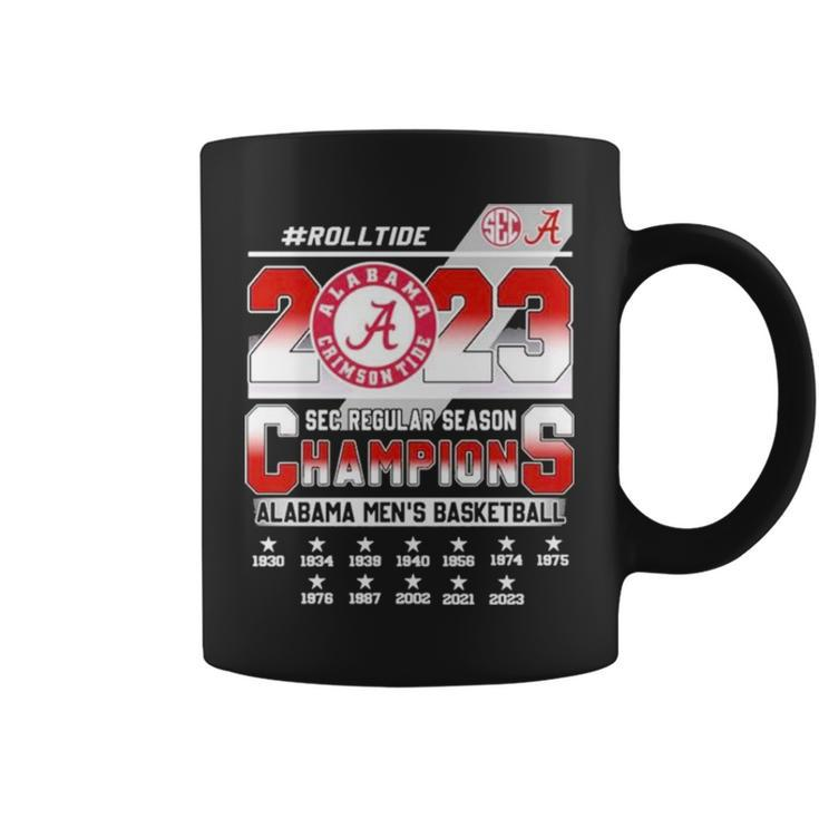 2023 Rolltide Alabama Sec Regular Season Champions Coffee Mug