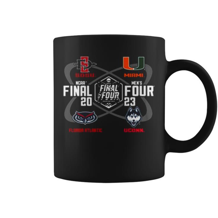 2023 Sdsu Final Four Sd Interlock Four Teams Coffee Mug