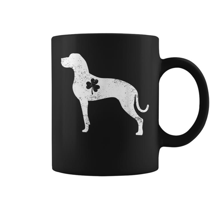 Great Dane Shamrock T  Dog Lover St Patricks Day Gifts  Coffee Mug