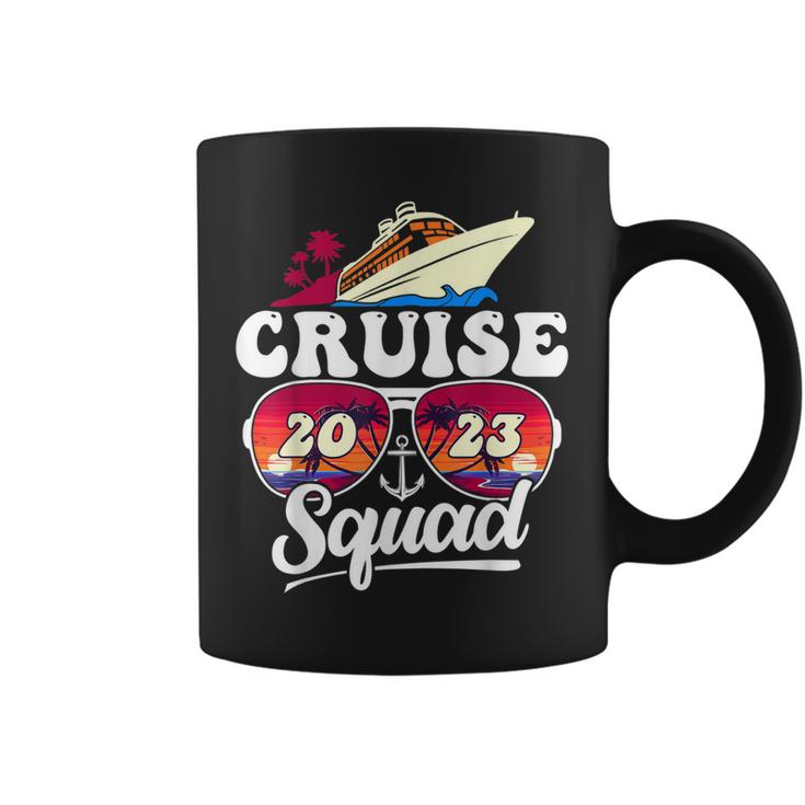 Cruise Squad 2023 Family Vacation Matching Family Group  Coffee Mug