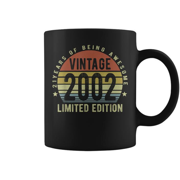 21 Year Old Gifts Vintage 2002 Limited Edition 21St Birthday  V3 Coffee Mug
