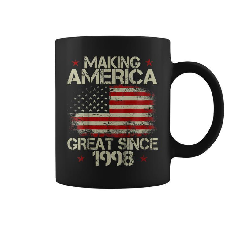 21St Birthday Gift Making America Great Since 1998 Coffee Mug