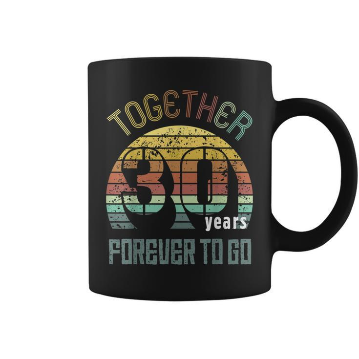 30Th Years Wedding Anniversary Gifts For Couples Matching 30  Coffee Mug