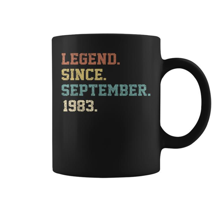 39. Geburtstag Tassen – Legende Seit September 1983
