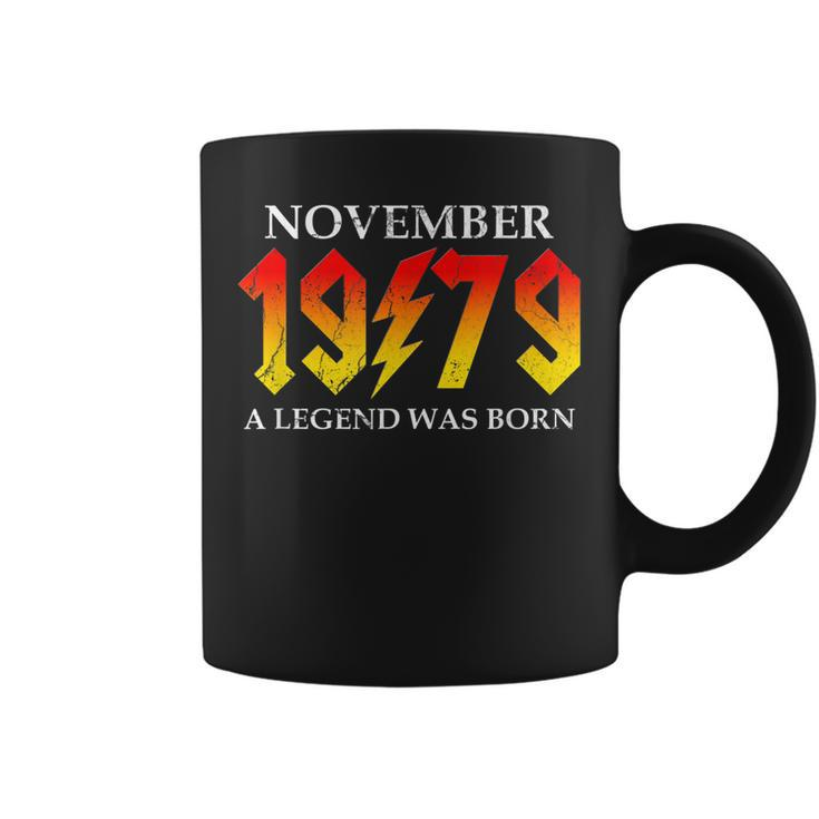 40Th Birthday November 1979 Forty Year Old Men Legend Gift Coffee Mug