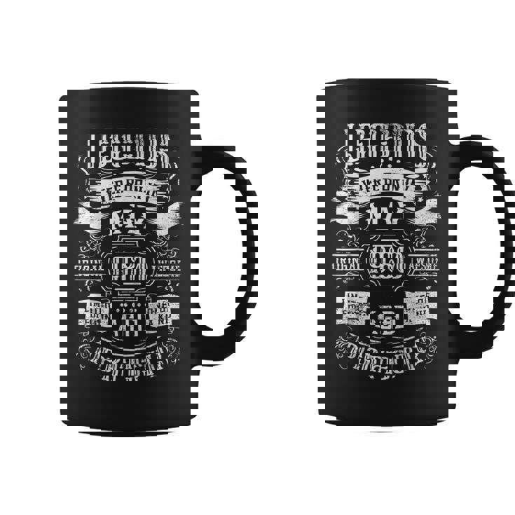 43Rd Birthday Legends Were Born In May 1980  Coffee Mug