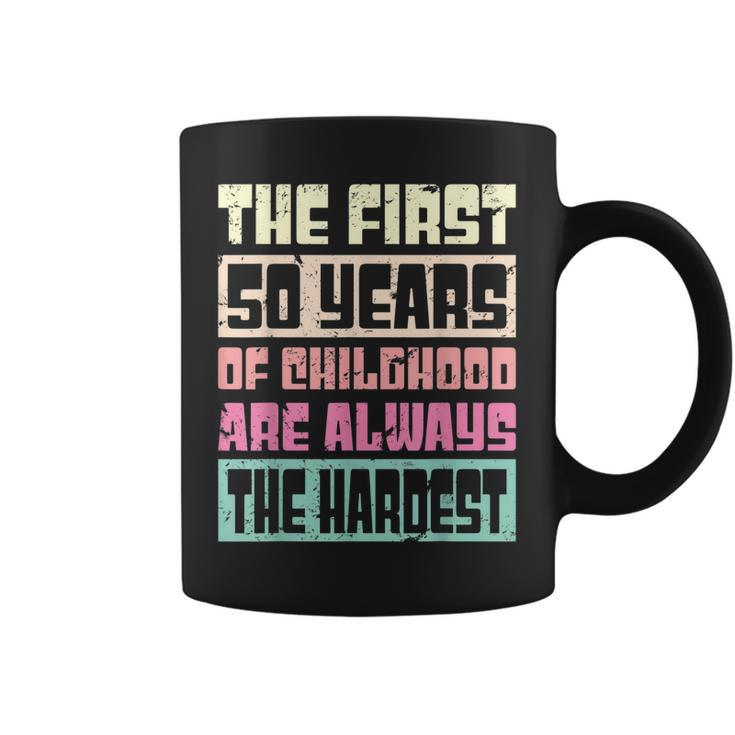 50Th Birthday Funny Gift For Men & Women 50 Years Old Coffee Mug