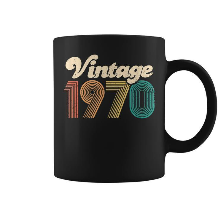 50Th Birthday Gift - Vintage 1970 - Retro Bday 50 Years Old  Coffee Mug