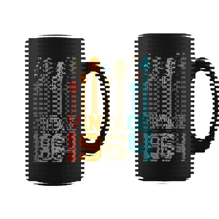 59Th Birthday Gifts Vintage 1964  Guitarist Guitar Lovers  Coffee Mug