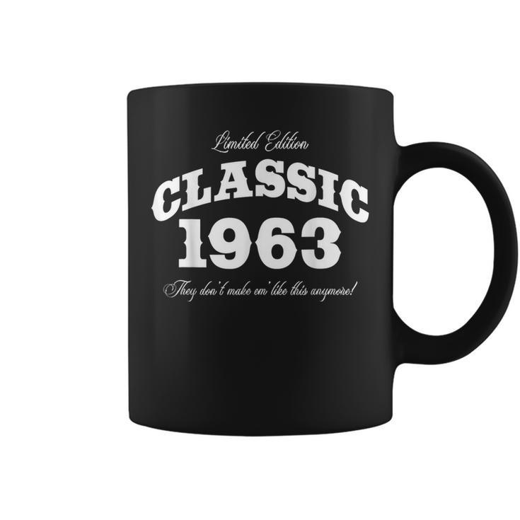 60 Year Old Vintage Classic Car 1963 60Th Birthday  Coffee Mug