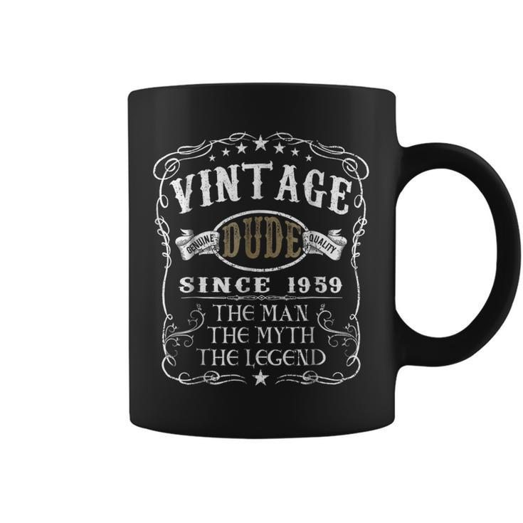 60 Years Old 1959 Vintage 60Th Birthday T Shirt Decorations V2 Coffee Mug