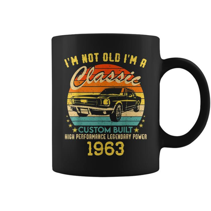 60 Years Old Gifts Im Not Old Im A Classic 1963 60Th Bday Coffee Mug
