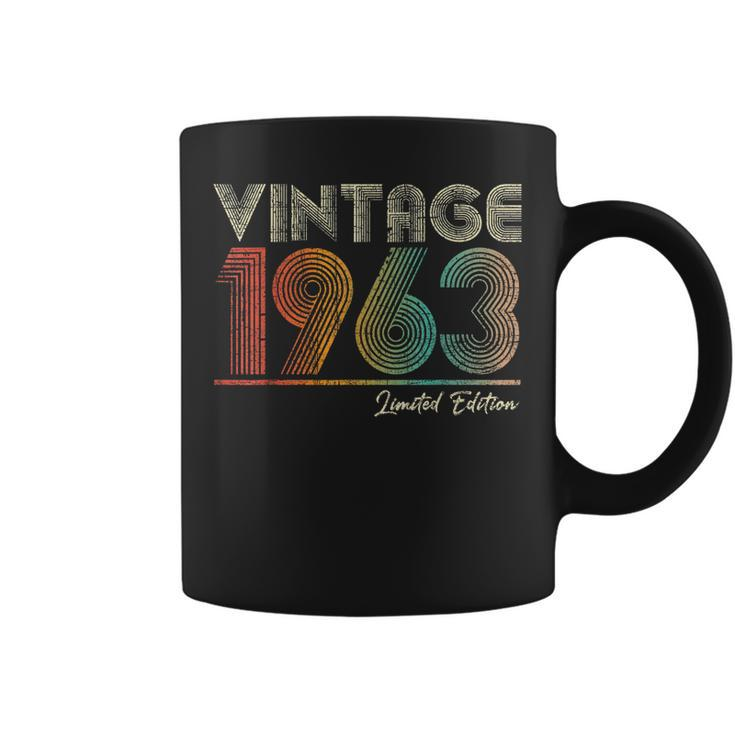 60 Years Old Vintage 1963 60Th Birthday Gifts For Women Men Coffee Mug