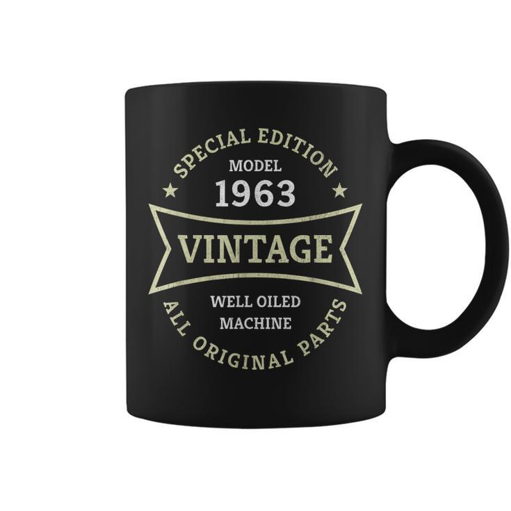 60Th Birthday 60 Years Old Born In 1963 Vintage Sixty Years  Coffee Mug