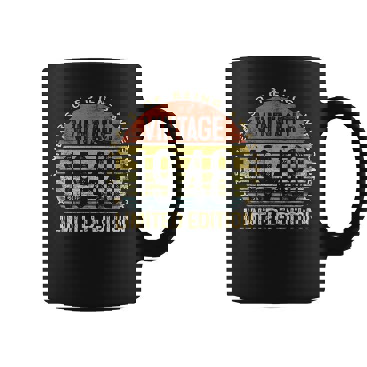 75Th Birthday Gifts Men Women Vintage 1948 75 Year Old Bday  Coffee Mug
