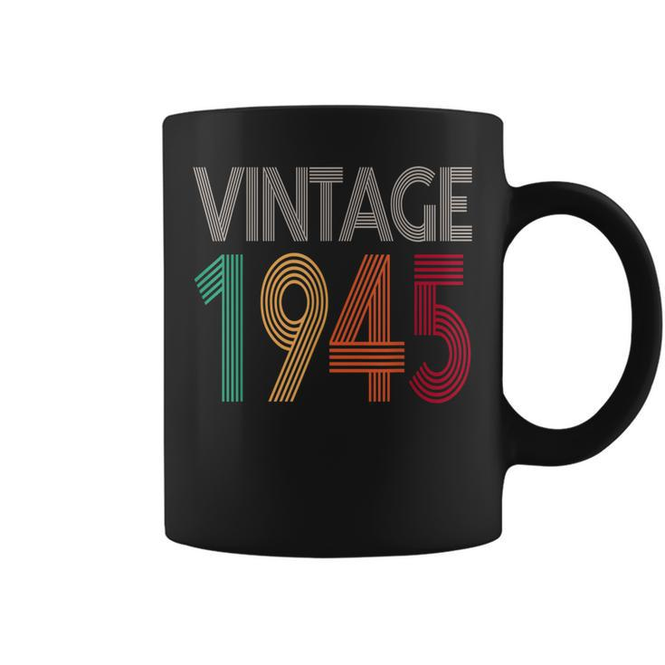 78Th Birthday Men Women Vintage 1945 Retro 78 Years Old Coffee Mug