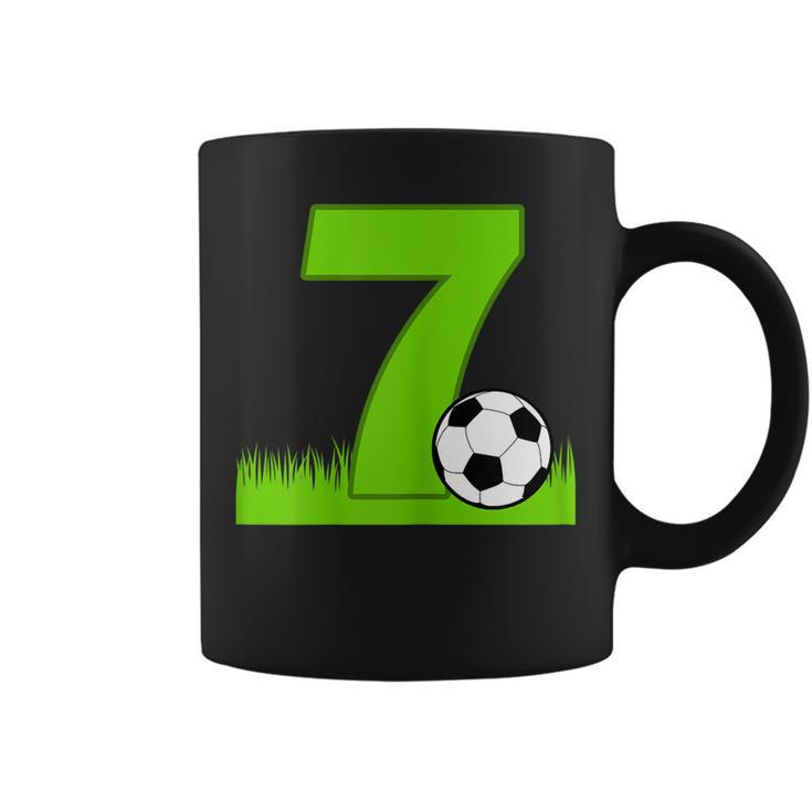 7Th Birthday Soccer  For 7 Years Old Coffee Mug