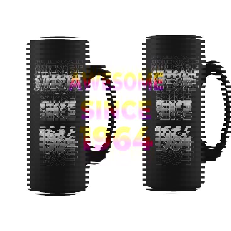 80S 90S Vintage Born In Awesome Since 1964 Party 58 Year Old  Coffee Mug