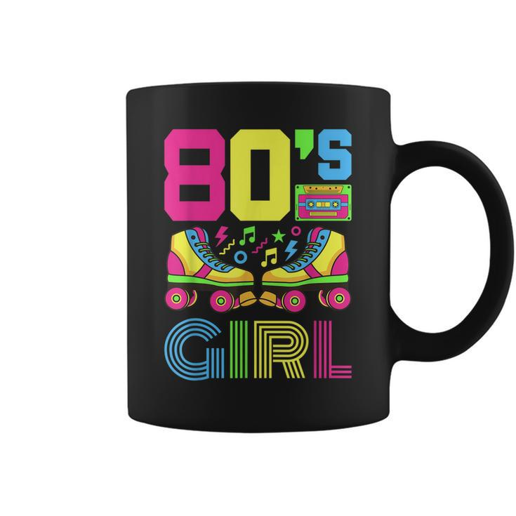 80S Girl 1980S Fashion Theme Party Outfit Eighties Costume  Coffee Mug