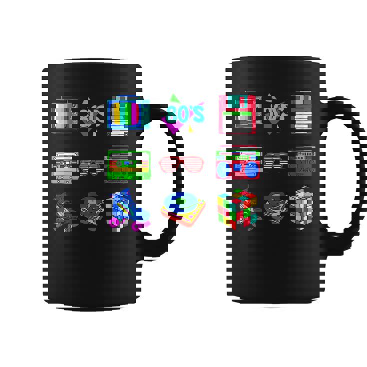80S Party 1980S Funny Vintage 80S Costume Men Women   Coffee Mug